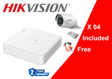 Hikvision - 12H Colour 4 Camera CCTV System